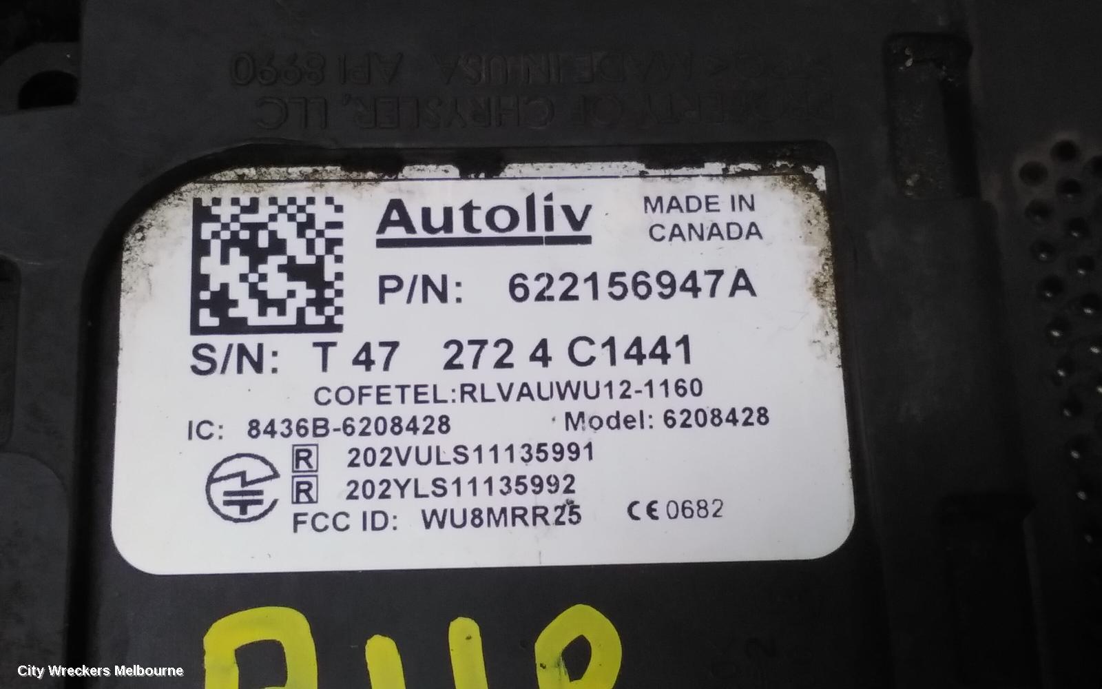 JEEP CHEROKEE, KL, 06/2014 - 11/2022, RHR BLIND SPOT MODULE  T472724C1441: 77535