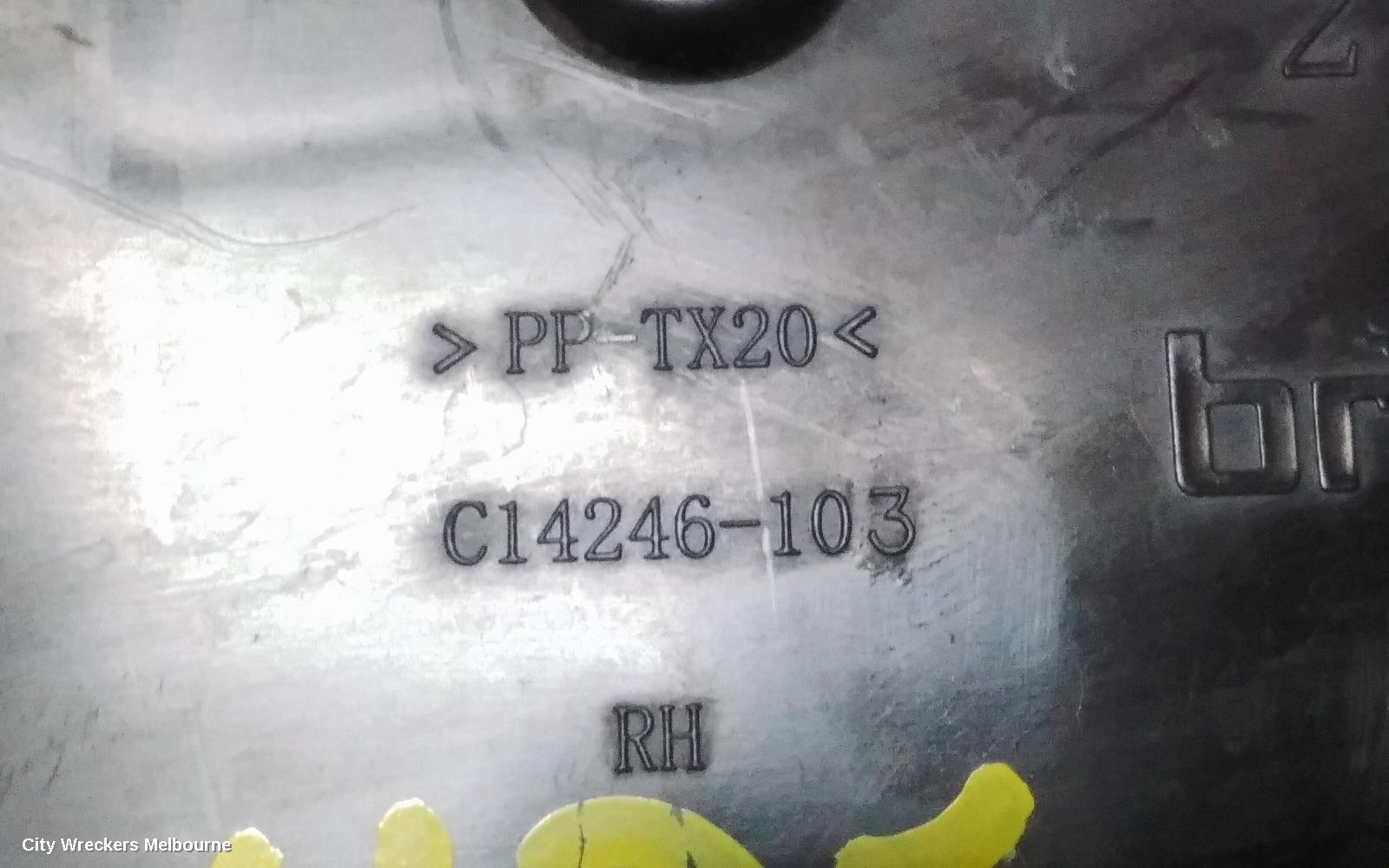 JEEP CHEROKEE DOOR/BOOT/GATE LOCK, RIGHT REAR DOOR LOCK, KL, 02/2014 - 03/2018