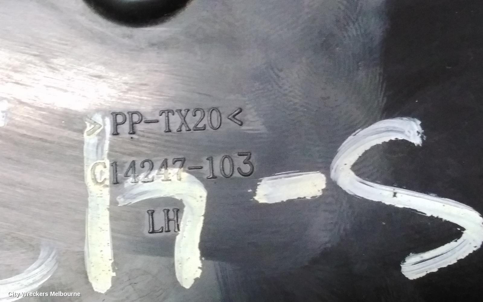 JEEP CHEROKEE DOOR/BOOT/GATE LOCK, LEFT REAR DOOR LOCK, KL, 02/2014 - 03/2018