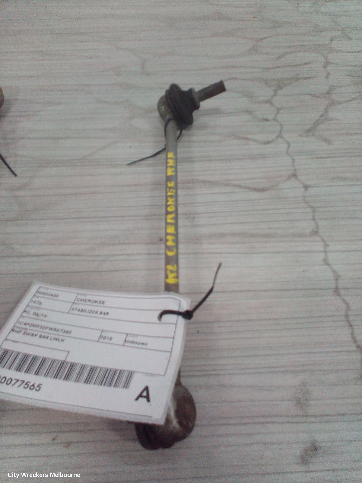 JEEP CHEROKEE STABILISER BAR, KL, 06/2014 - 11/2022