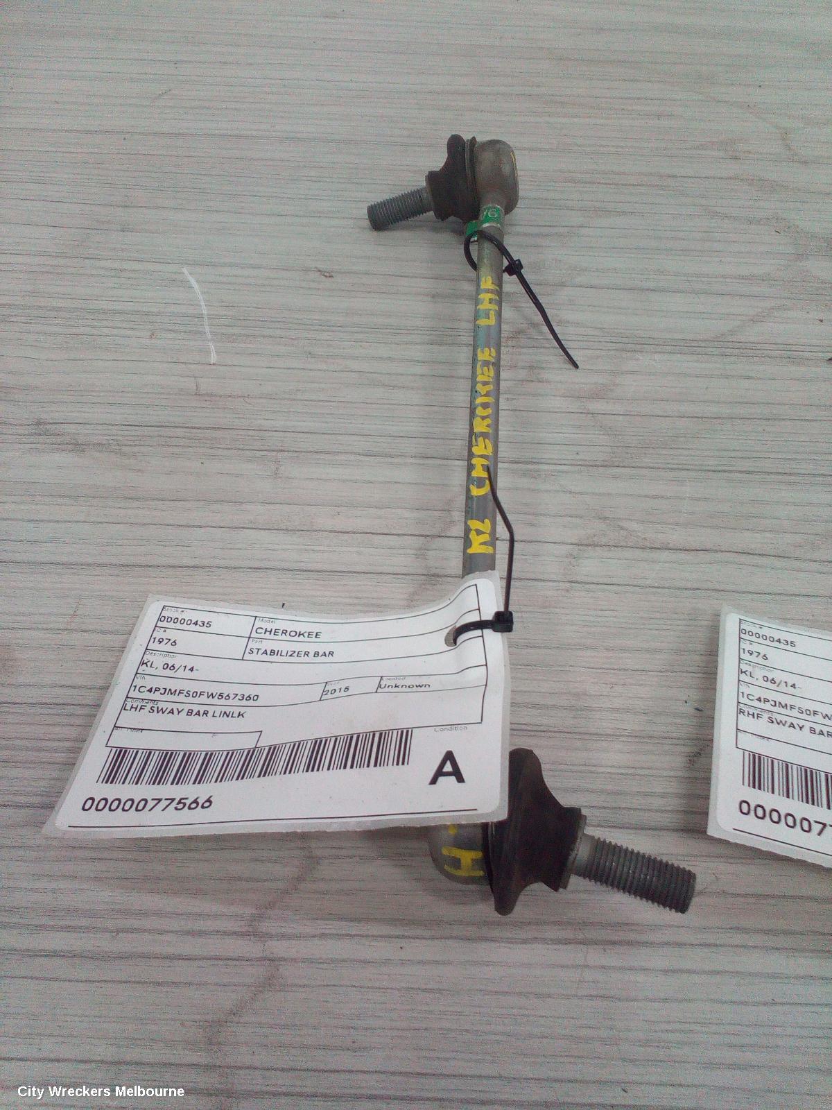 JEEP CHEROKEE STABILISER BAR, KL, 06/2014 - 11/2022