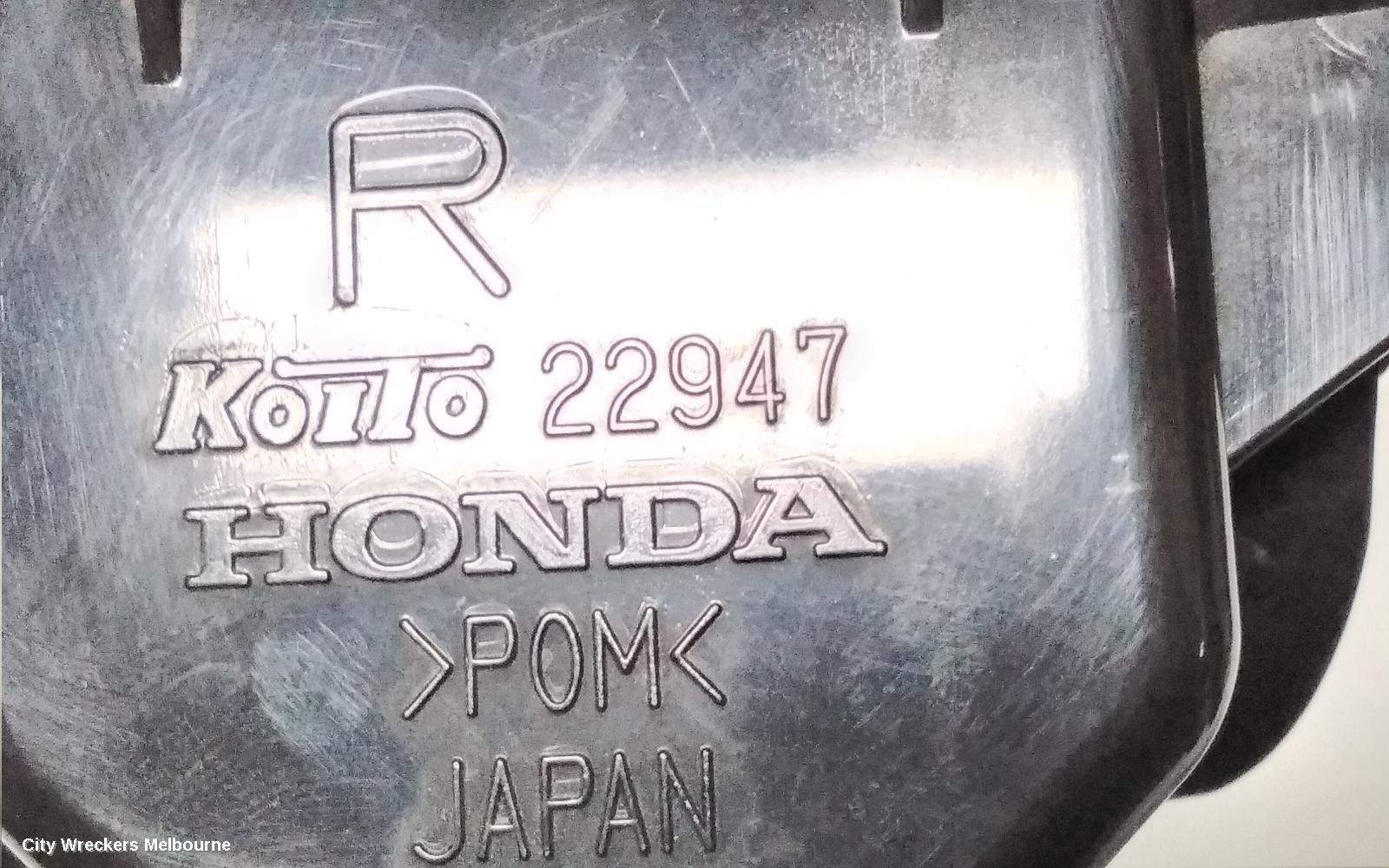 HONDA ODYSSEY WASHER JET, RB3, 04/2009 - 12/2013