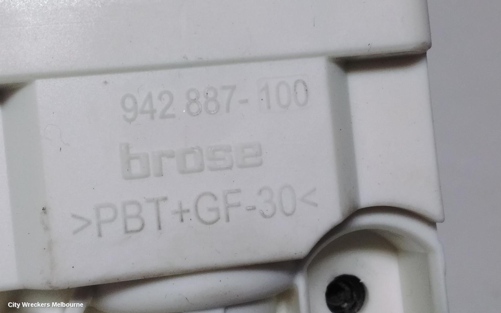 AUDI Q3 LEFT REAR WND REG/MOTOR, 8U, 03/2012 - 12/2018