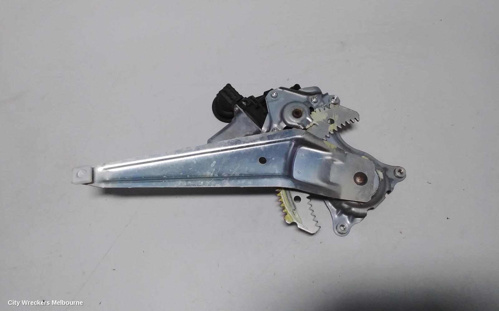TOYOTA COROLLA LEFT REAR WND REG/MOTOR, ZRE182R, HATCH, 10/2012 - 06/2018