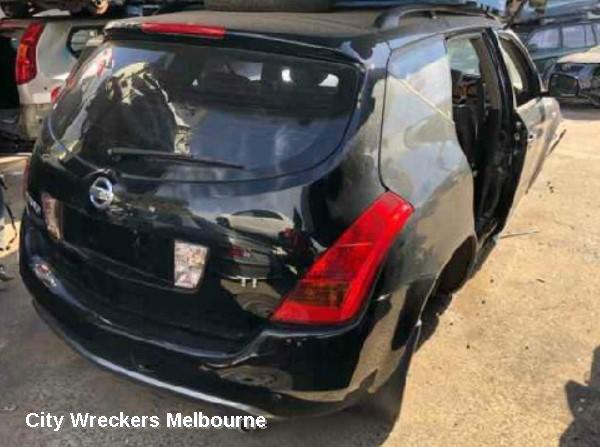 NISSAN MURANO BOOTLID/TAILGATE, TAILGATE, Z50, 05/2002 - 12/2008