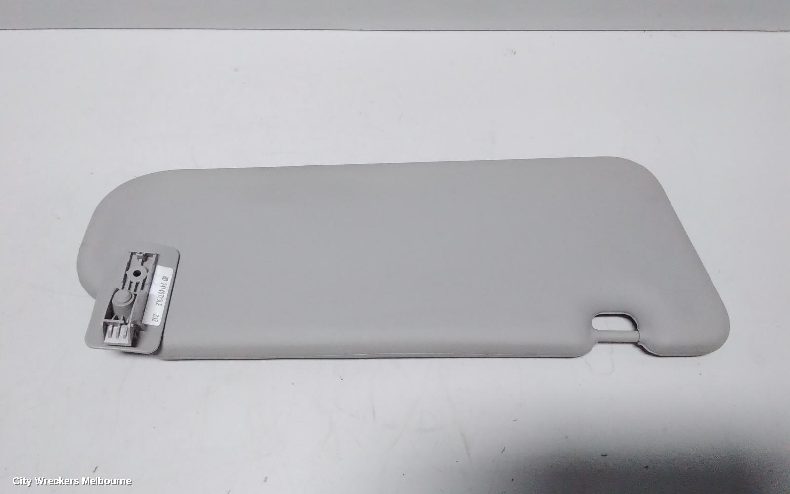 HOLDEN COMMODORE SUNVISOR, VF, LH SIDE, LIGHT GREY, 05/2013 - 12/2017