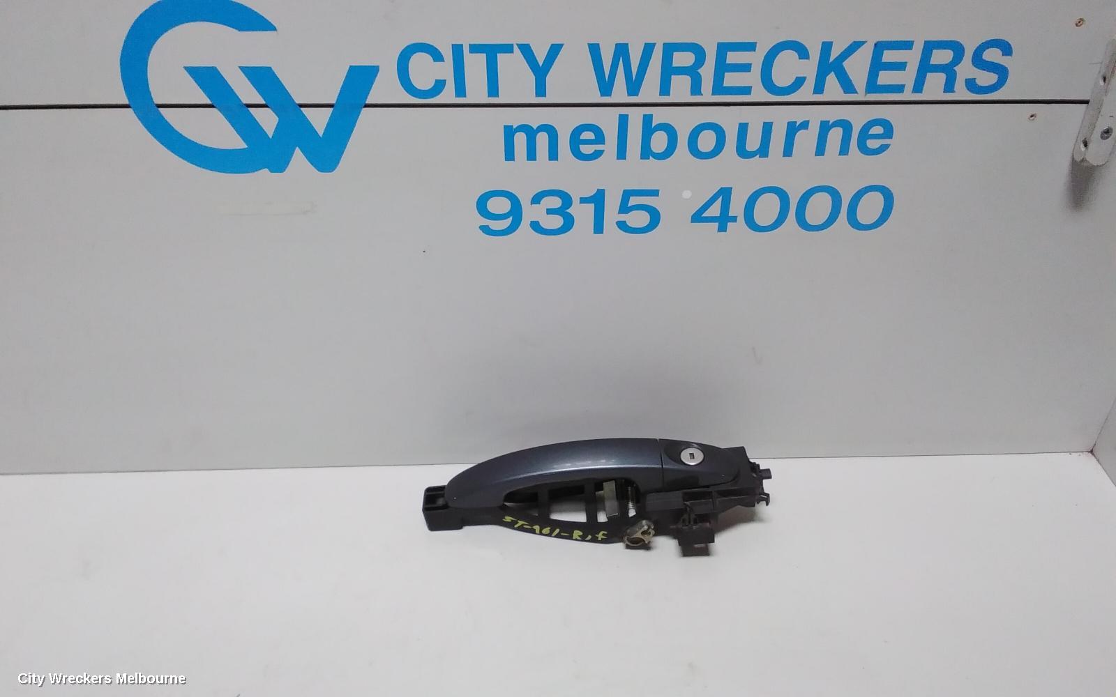 FORD FALCON DOOR HANDLE, FGX, OUTER, RH FRONT, UTE, 10/2014 - 12/2016