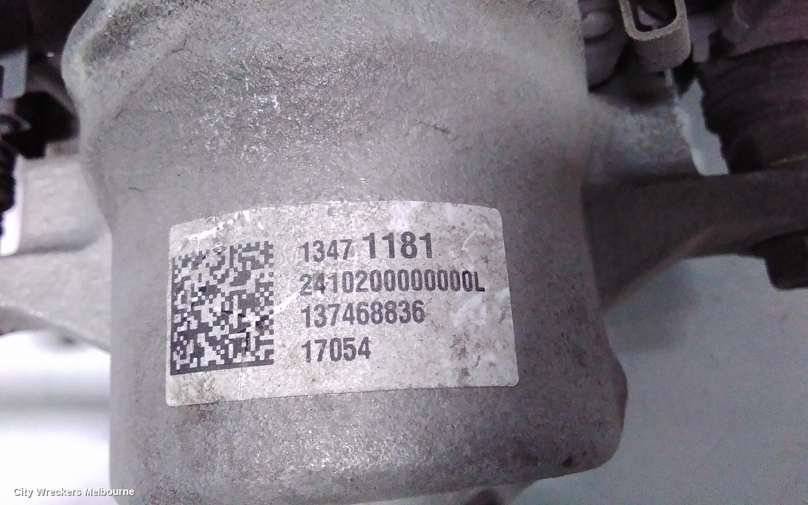 HOLDEN ASTRA CALIPER, LEFT FRONT, BK, 5DR HATCH/WAGON, 09/2016 - 12/2020