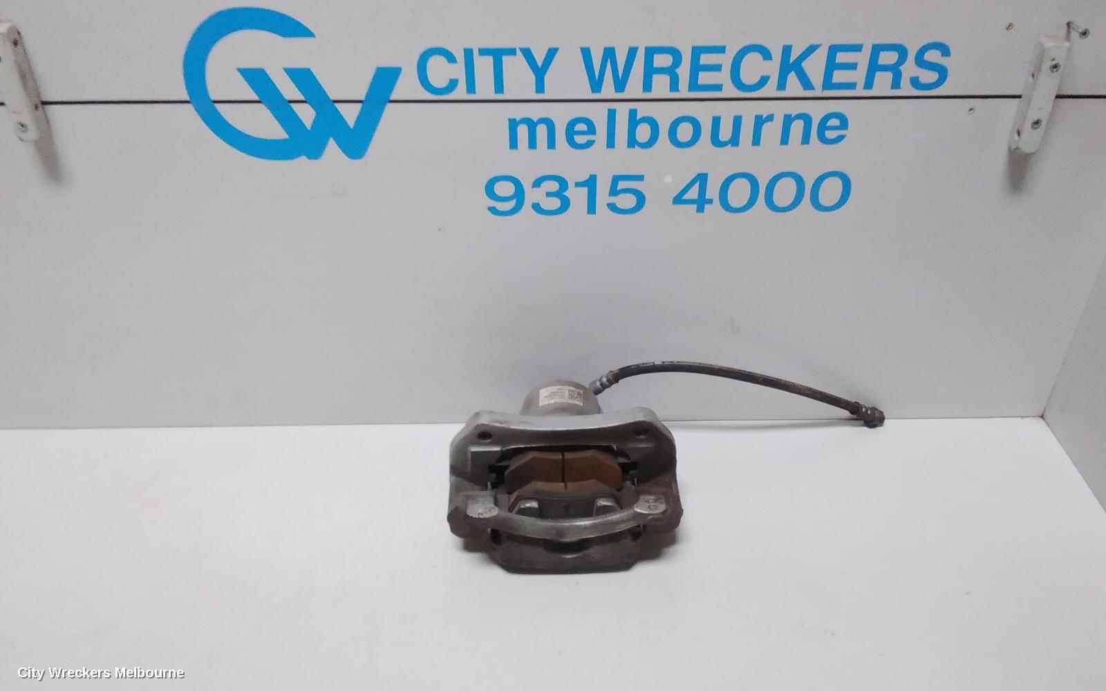 HOLDEN ASTRA CALIPER, LEFT FRONT, BK, 5DR HATCH/WAGON, 09/2016 - 12/2020