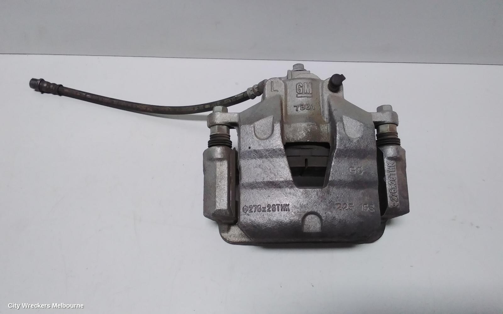 HOLDEN ASTRA CALIPER, LEFT FRONT, BK, 5DR HATCH/WAGON, 09/2016 - 12/2020