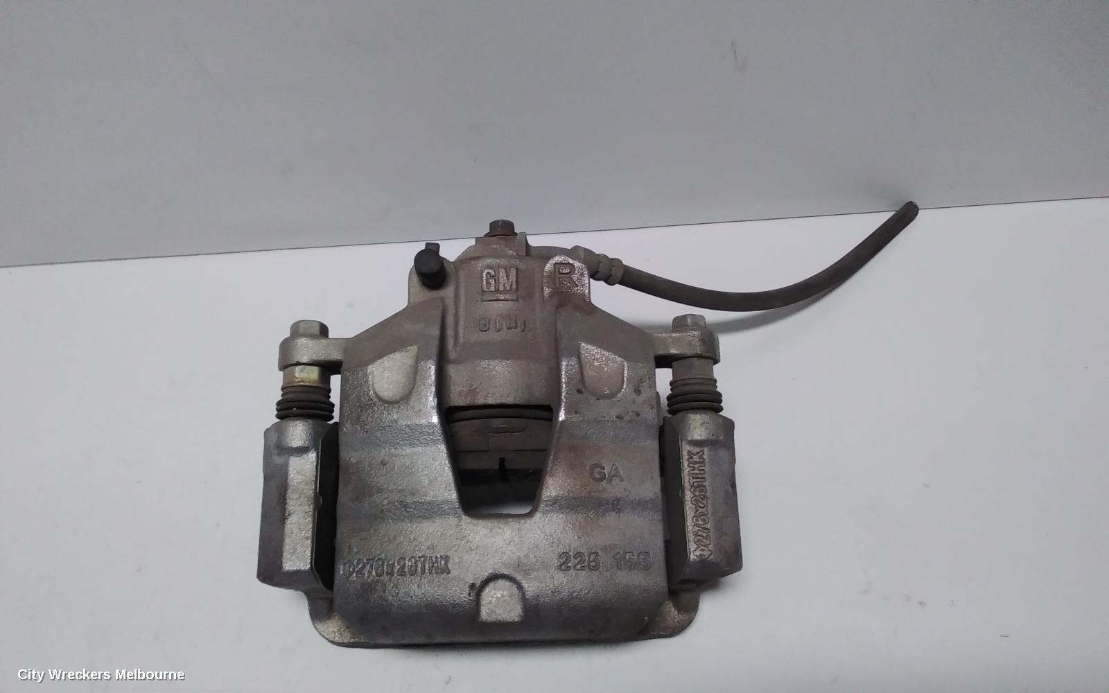 HOLDEN ASTRA CALIPER, RIGHT FRONT, BK, 5DR HATCH/WAGON, 09/2016 - 12/2020