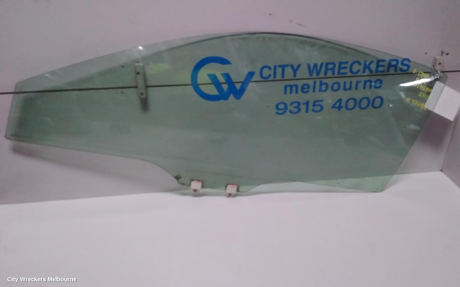 HONDA INTEGRA LEFT FRONT DOOR WINDOW, 09/2001 - 06/2005
