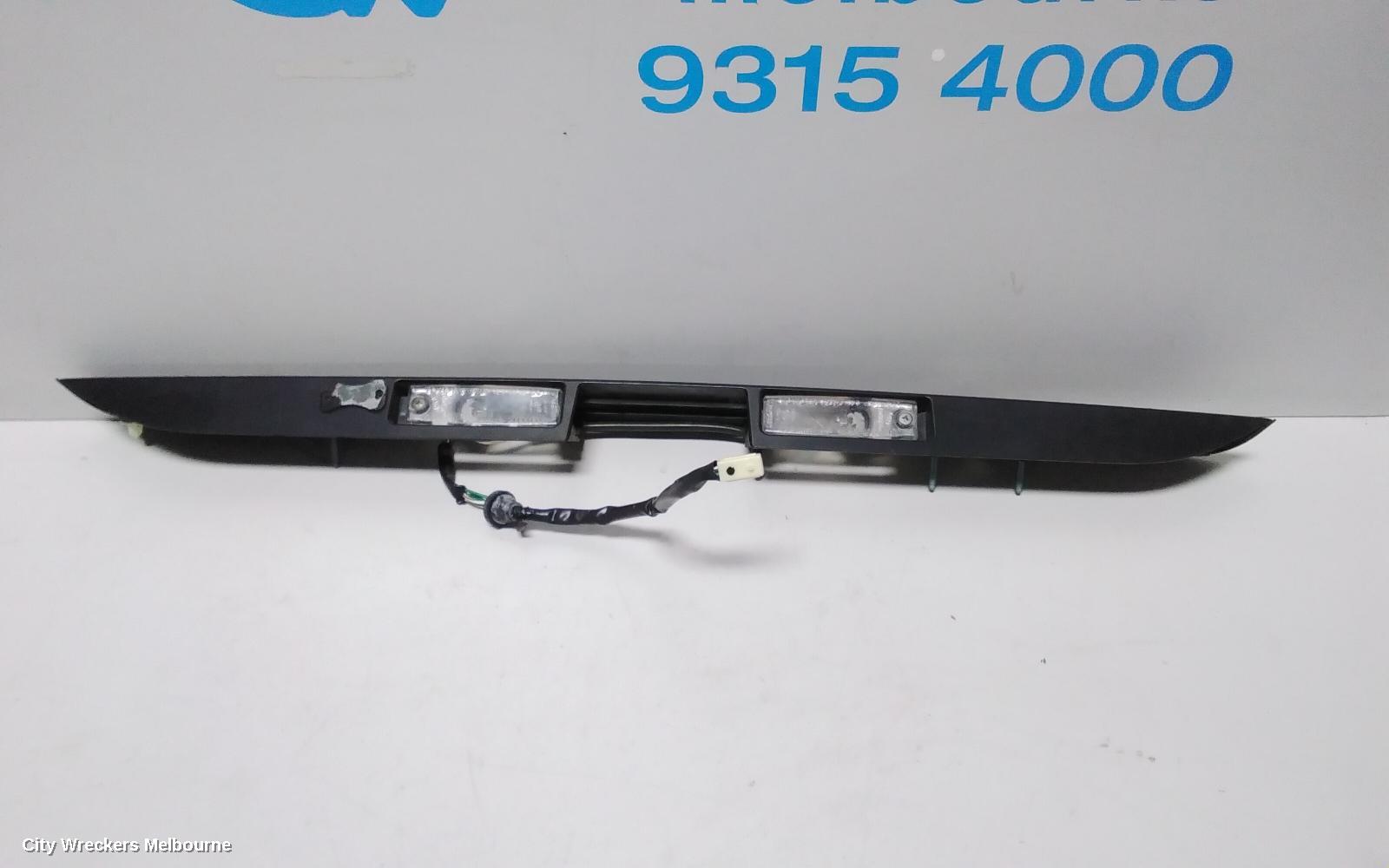 TOYOTA HIACE REAR GARNISH, TAILGATE GARNISH (CENTRE), TRH/KDH, W/ CAMERA TYPE, 03/2005 - 04/2019