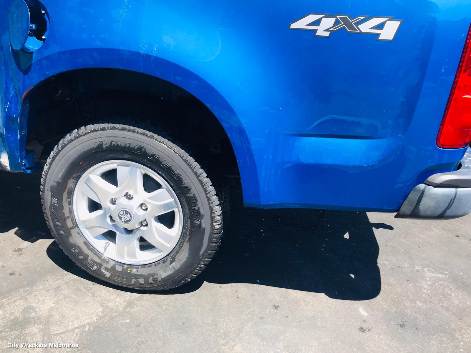 HOLDEN COLORADO OVERFLOW BOTTLE, RG 7, 12/2012 - 06/2016