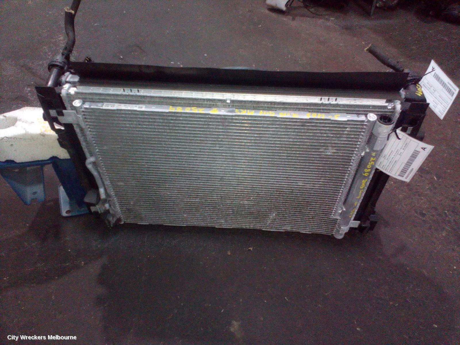 VOLKSWAGEN GOLF RADIATOR, PRIMARY RADIATOR (CLOSEST TO ENGINE), AUTO/MANUAL, 1.4, PETROL, GEN 7, 03/2013 - 08/2020