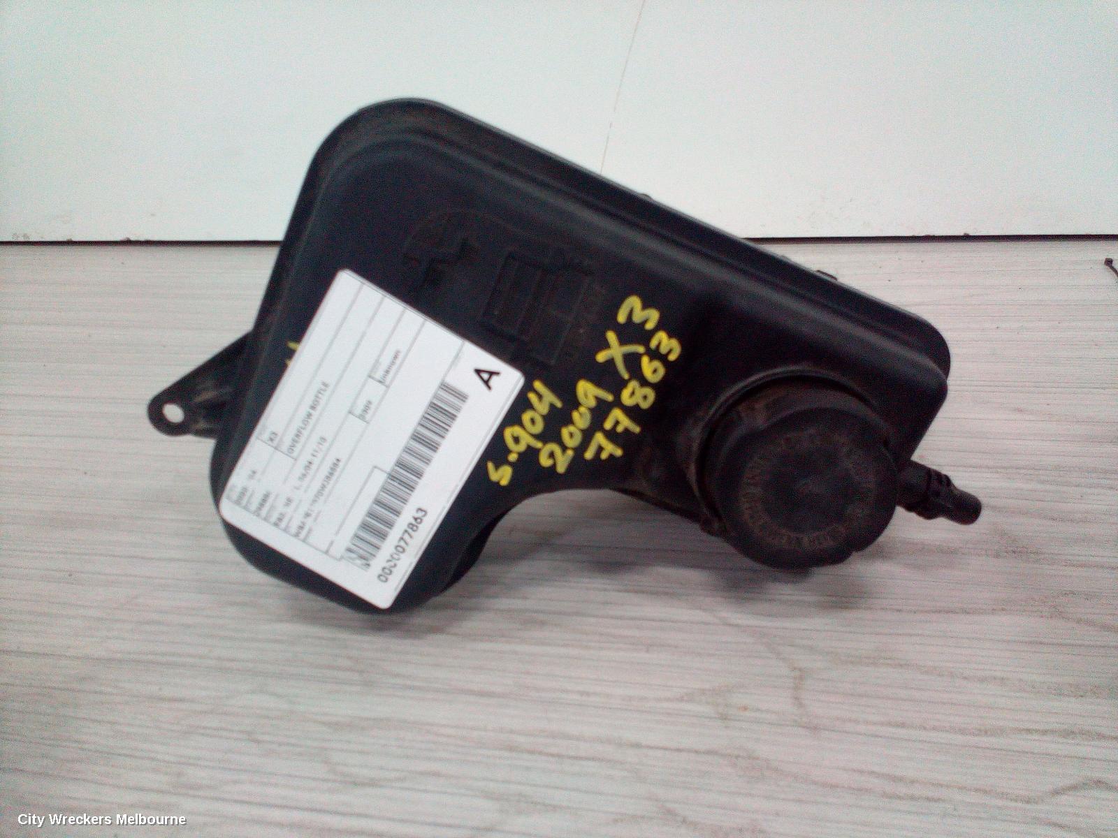 BMW X3 OVERFLOW BOTTLE, E83, DIESEL, 06/2004 - 11/2010