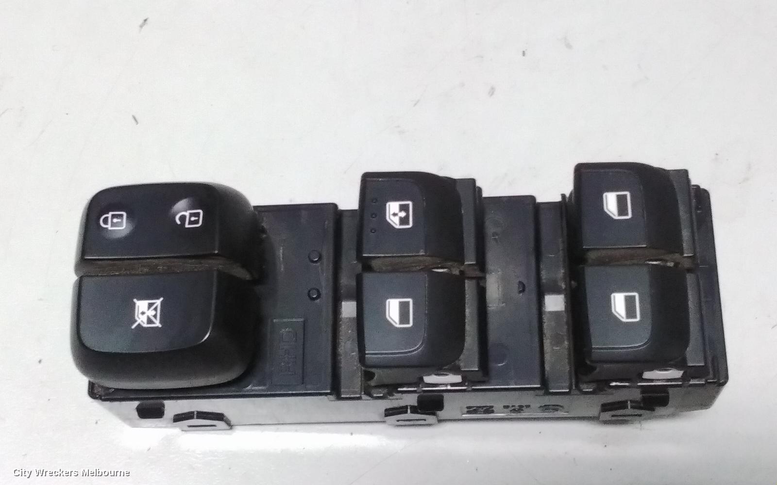 KIA PICANTO PWR DR WIND SWITCH, RH FRONT (MASTER SWITCH), W/O POWER FOLD MIRROR TYPE, JA, 05/2017 ONWARDS