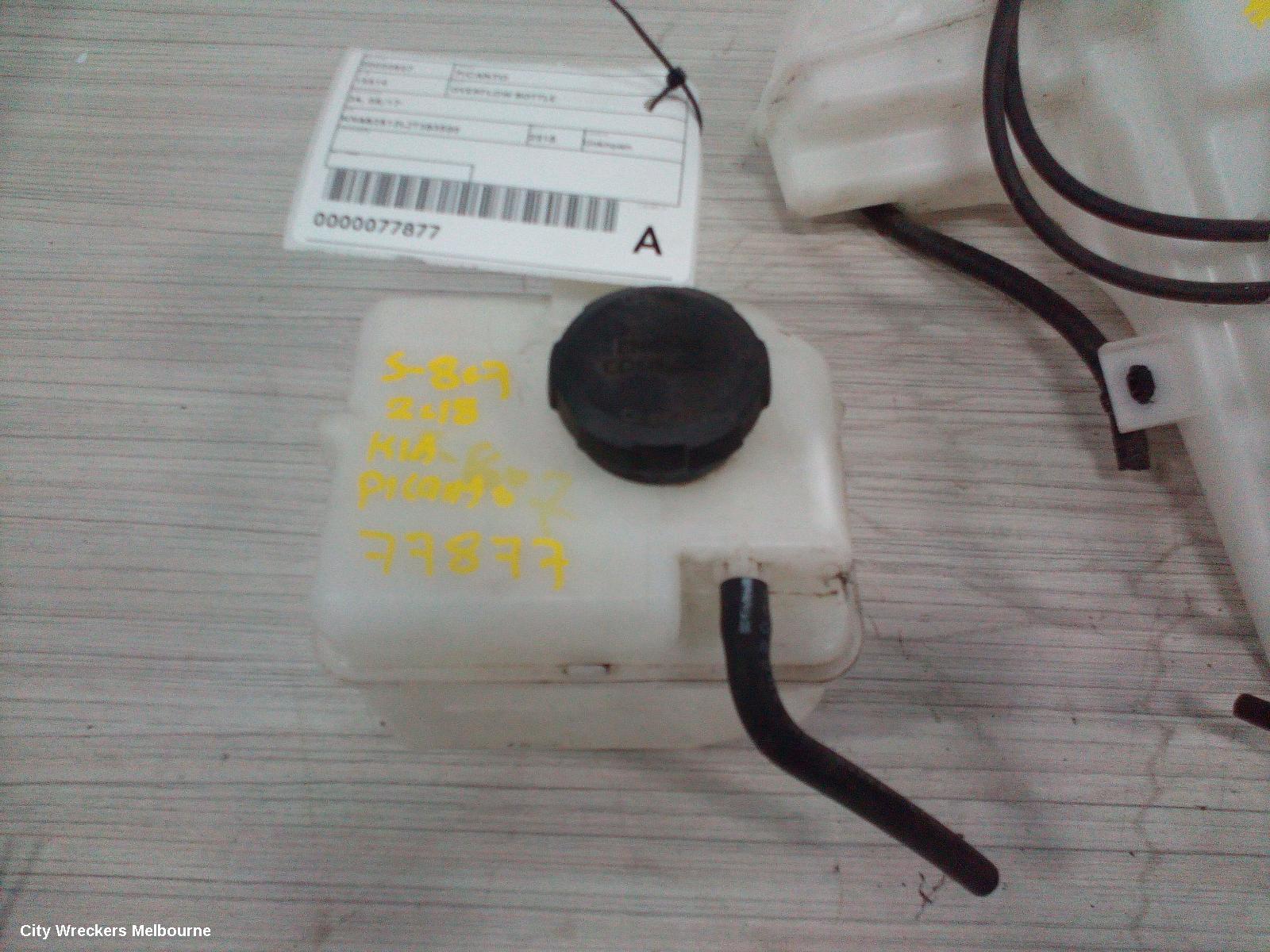 KIA PICANTO OVERFLOW BOTTLE, JA, 05/2017 ONWARDS