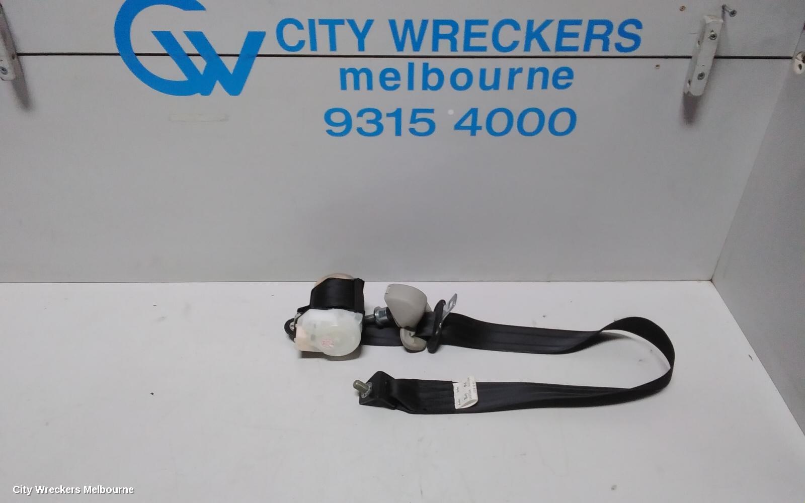 MAZDA CX9 SEATBELT/STALK, CENTRE REAR 2ND ROW, SEAT BELT ONLY, TB, 12/2007 - 12/2015