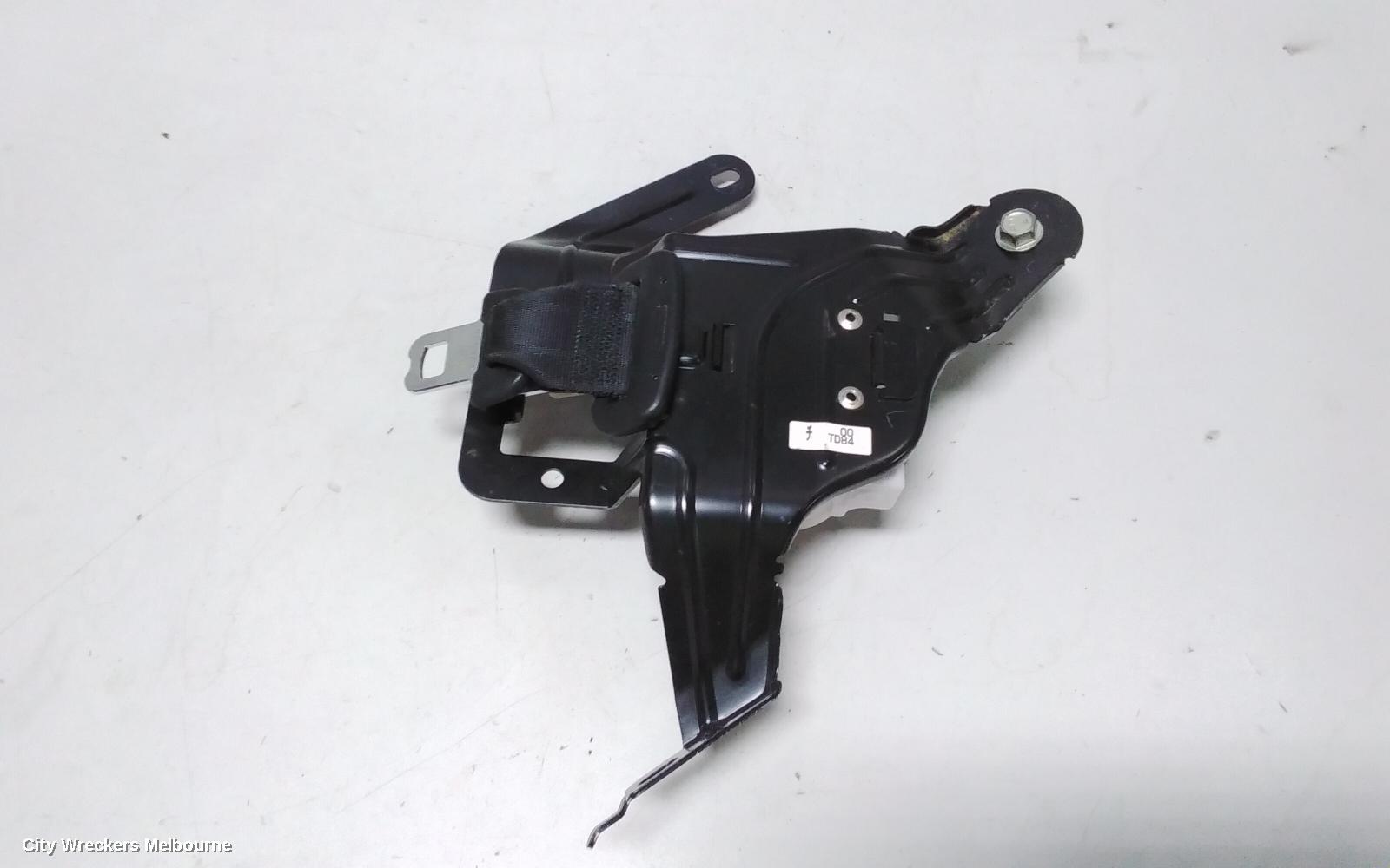 MAZDA CX9 SEATBELT/STALK, RH REAR, 2ND ROW, SEAT BELT ONLY, TB, 12/2007 - 12/2015