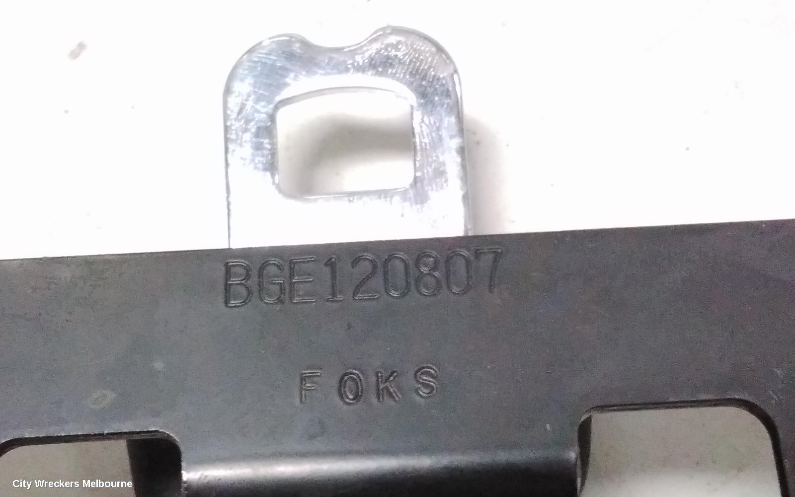 MAZDA CX9 SEATBELT/STALK, RH REAR, 2ND ROW, SEAT BELT ONLY, TB, 12/2007 - 12/2015
