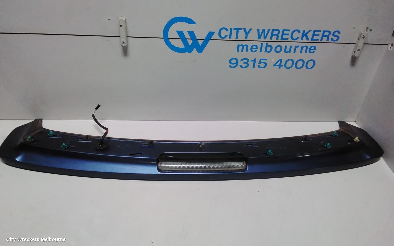 SUBARU IMPREZA REAR SPOILER, BOOTLID, G3, NON WRX/STI TYPE, 04/2007 - 11/2011