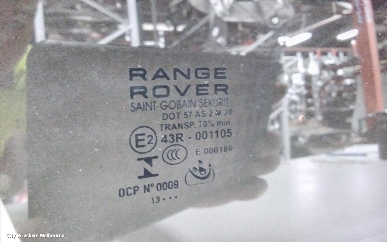 LAND ROVER RANGEROVER EVOQUE RIGHT FRONT DOOR WINDOW, L538, 11/2011 - 01/2019
