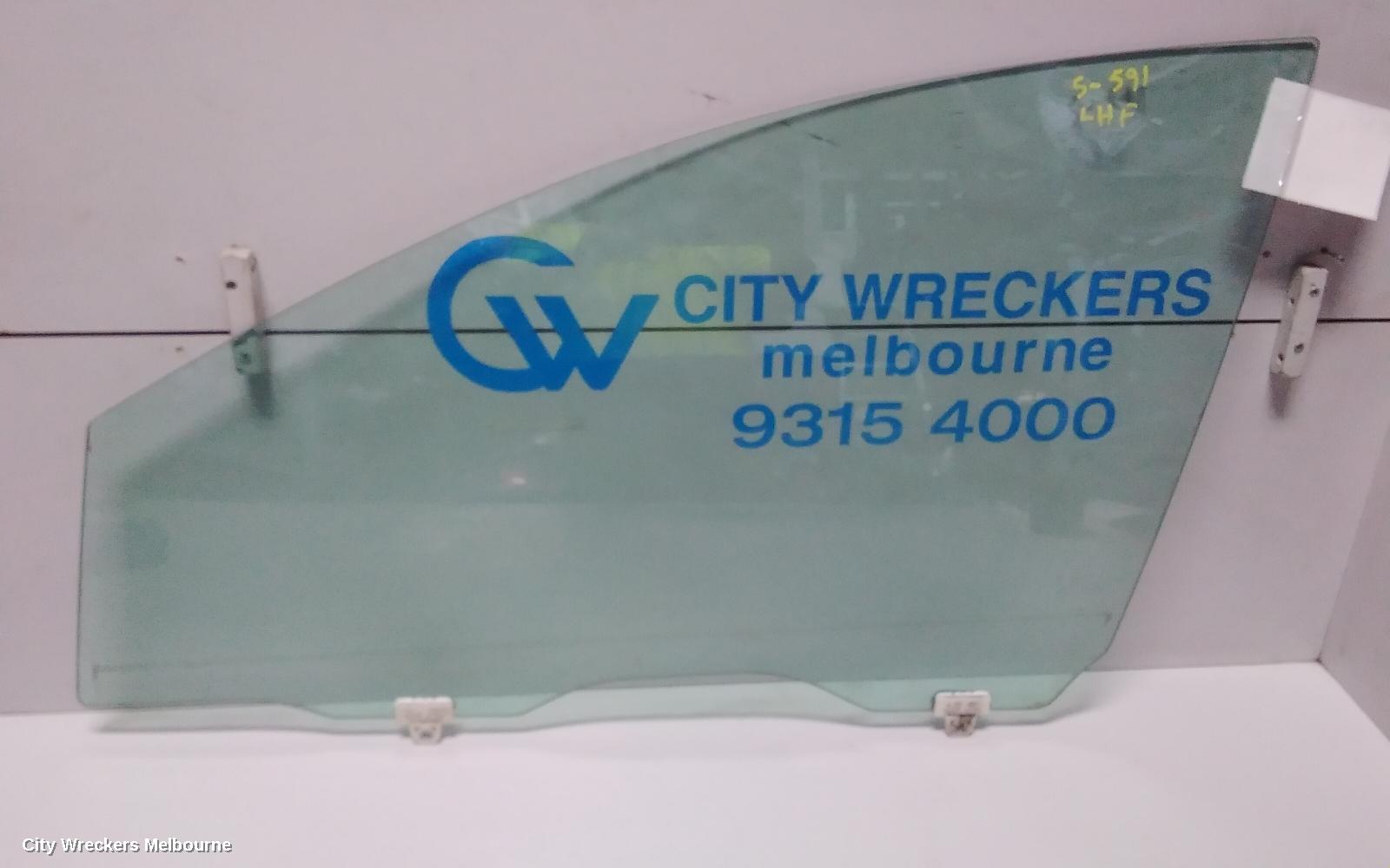 SUBARU TRIBECA LEFT FRONT DOOR WINDOW, B9, 10/2006 - 11/2007