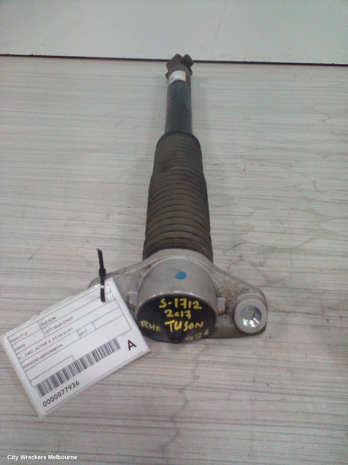 HYUNDAI TUCSON LEFT REAR STRUT, TL, 2WD, ACTIVE X, 07/2015 - 01/2021
