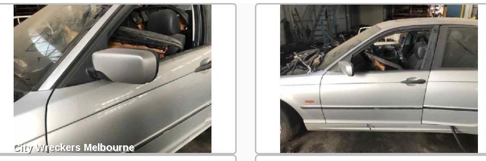 BMW 3 SERIES LEFT DOOR MIRROR, E46, SEDAN, 3 WIRE TYPE, 09/1998 - 01/2005