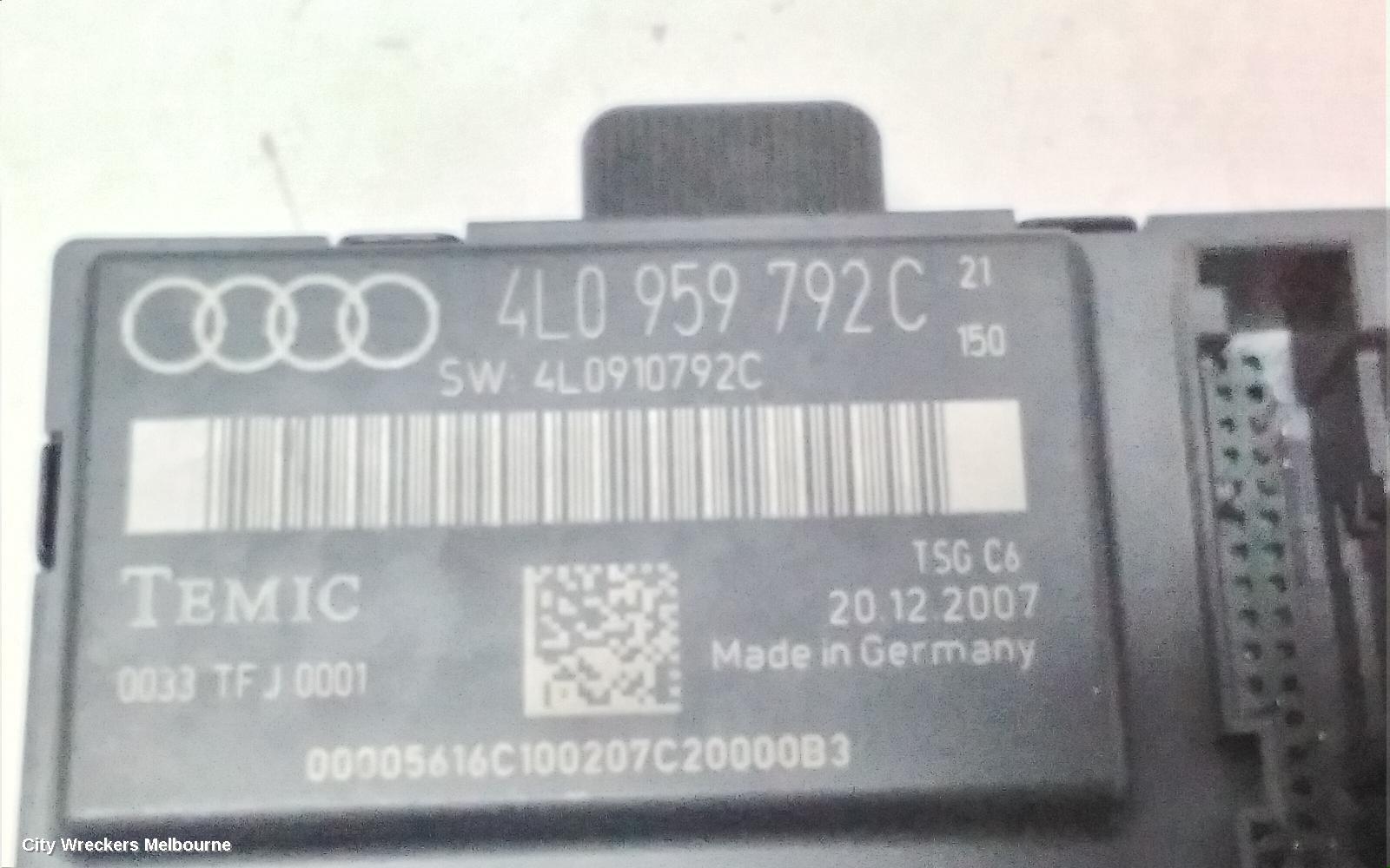 AUDI Q7, 4L, 09/2006 - 08/2015, DOOR MODULE 4L0 959 792C: 77965