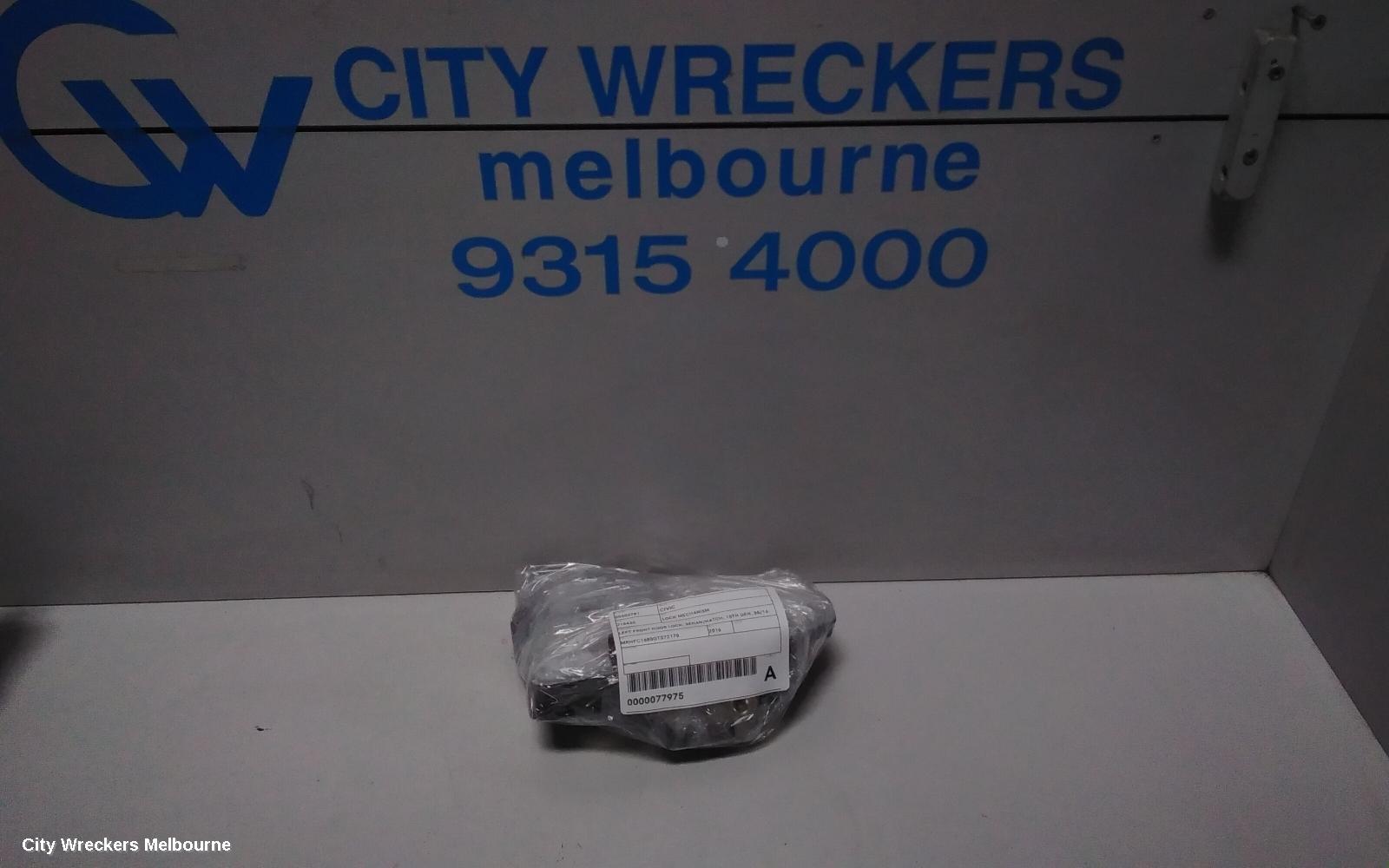 HONDA CIVIC DOOR/BOOT/GATE LOCK, LEFT FRONT DOOR LOCK, SEDAN/HATCH, 10TH GEN, 05/2016 ONWARDS