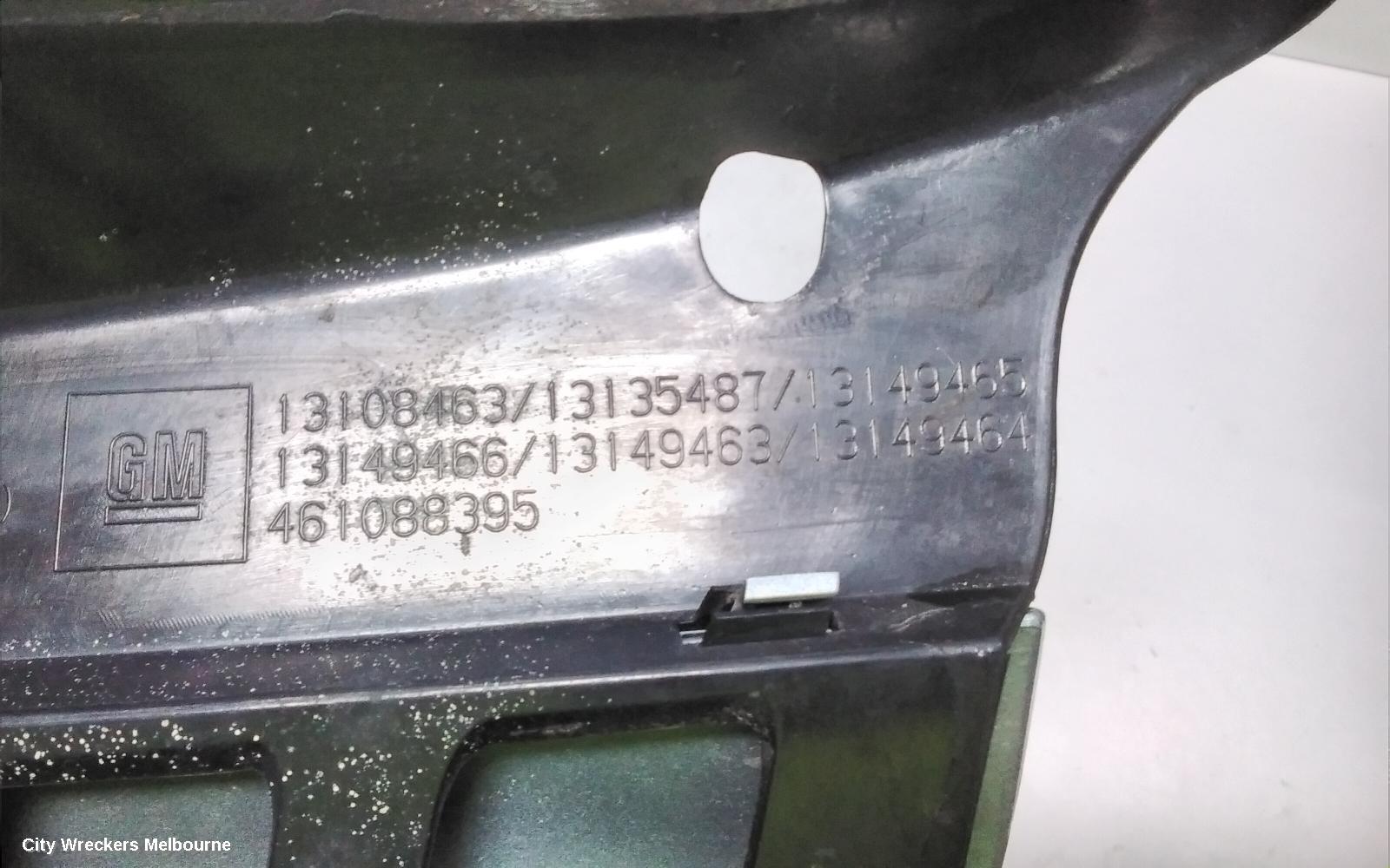 HOLDEN ASTRA GRILLE, AH, RADIATOR GRILLE, HATCH/WAGON, CD/CDX/CDXI/CDTI, W/ COLOUR CODED MOULD TYPE, 10/2004 - 08/2009