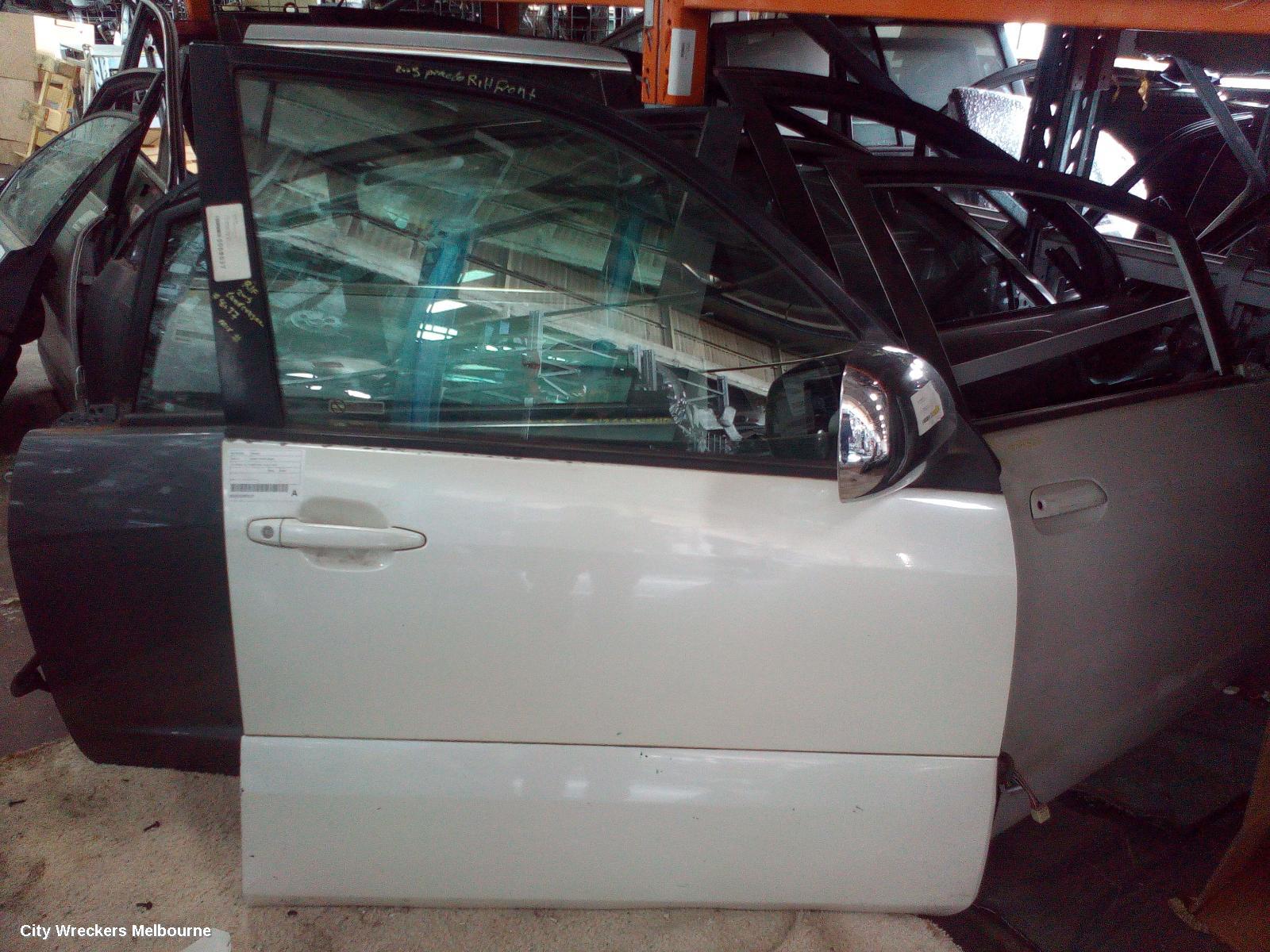 TOYOTA PRADO RIGHT DOOR MIRROR, 120 SERIES, CHROME, 02/2003 - 10/2009