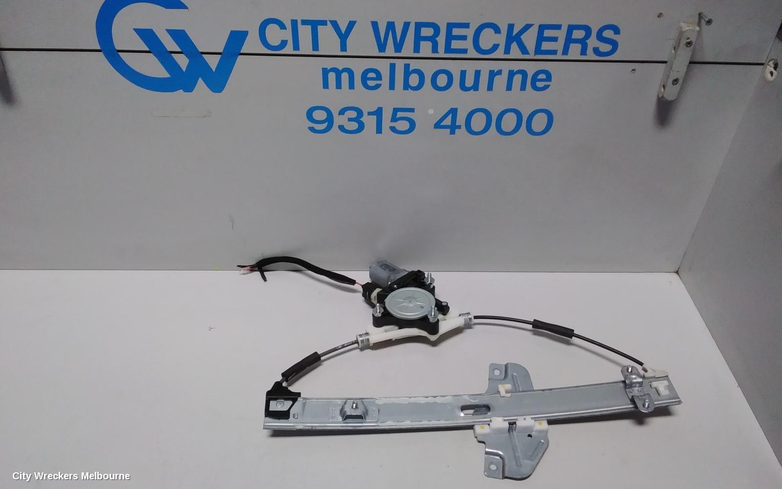 KIA RIO LEFT REAR WND REG/MOTOR, UB, 08/2011 - 11/2016