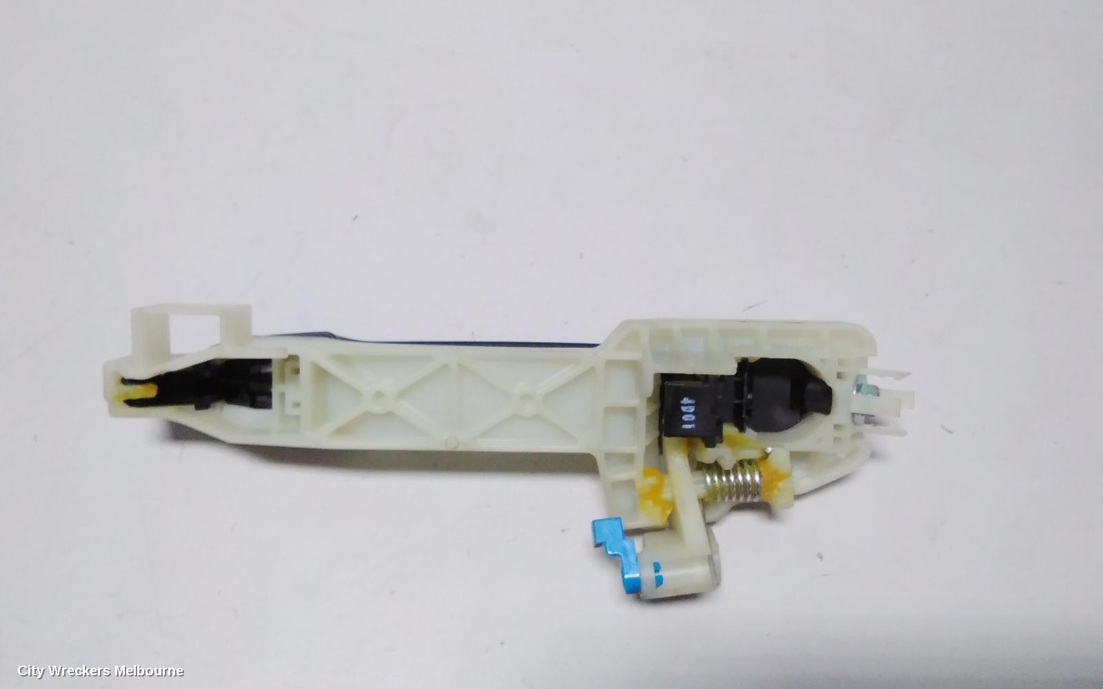 KIA RIO DOOR HANDLE, OUTER, LH FRONT/REAR, UB, 08/2011 - 11/2016