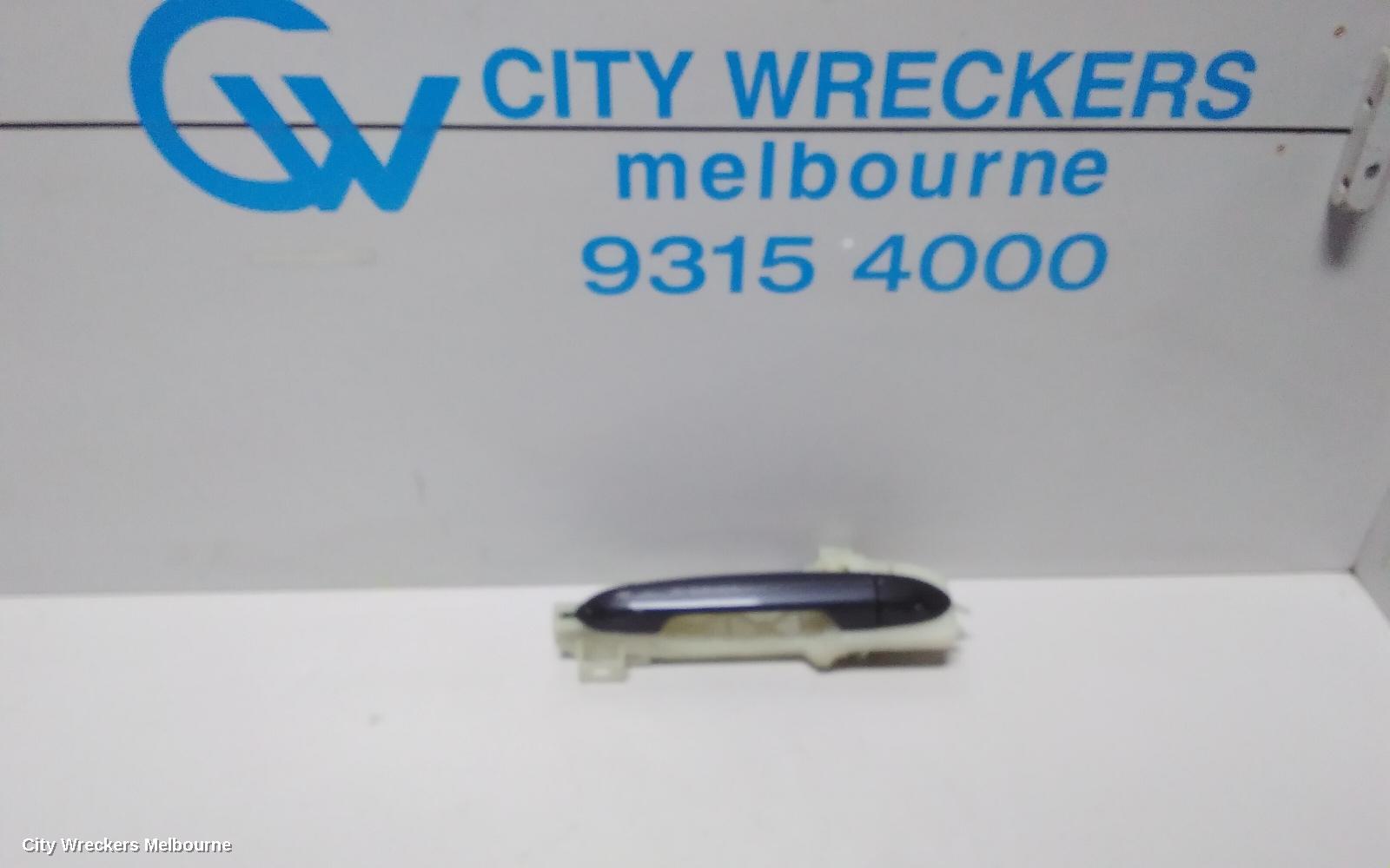 KIA RIO DOOR HANDLE, OUTER, LH FRONT/REAR, UB, 08/2011 - 11/2016