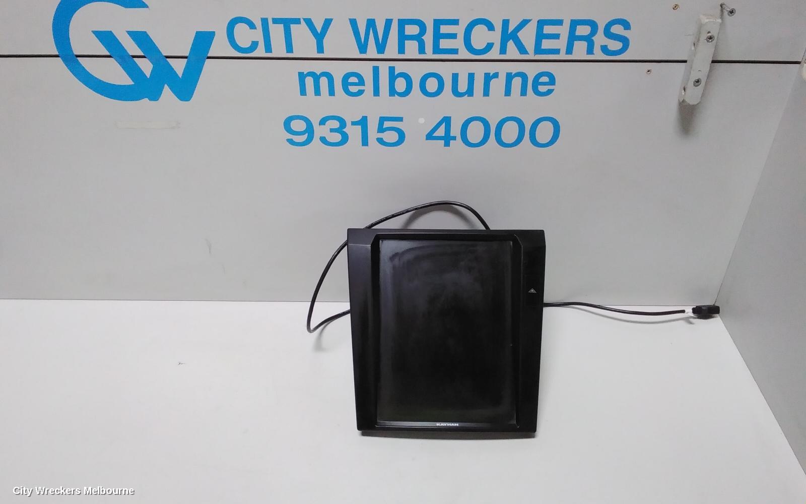 HOLDEN COMMODORE RADIO/CD/DVD/SAT/TV, DISPLAY/CONTROL PANEL ONLY, 6 DISC CD STACKER, SS-V, W/ SAT NAV, VE S1, 08/2006 - 08/2010