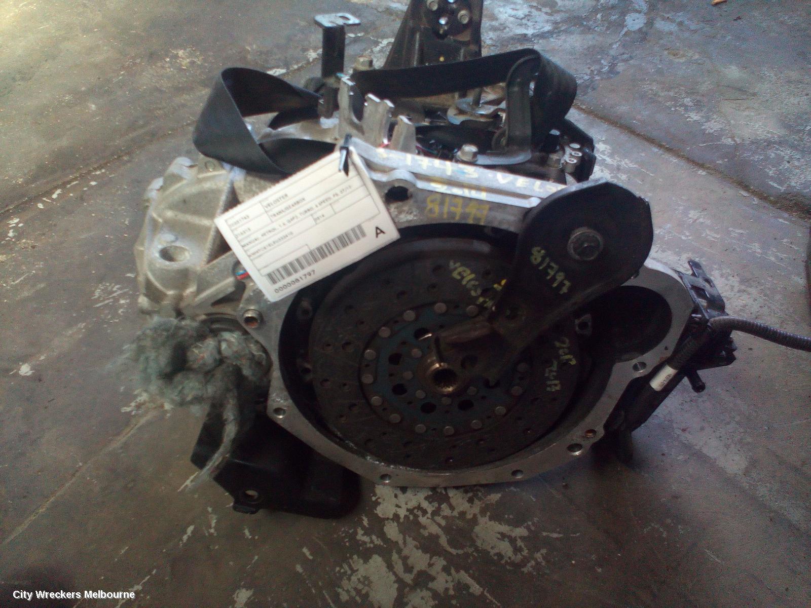 HYUNDAI VELOSTER TRANS/GEARBOX, MANUAL, PETROL, 1.6, G4FJ, TURBO, 6 SPEED, FS, 07/2012 - 02/2018
