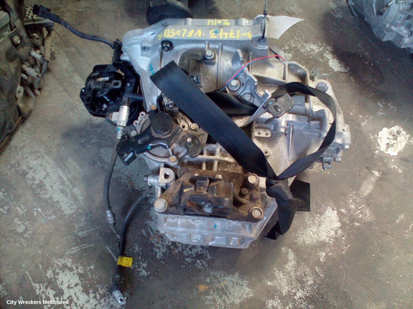 HYUNDAI VELOSTER TRANS/GEARBOX, MANUAL, PETROL, 1.6, G4FJ, TURBO, 6 SPEED, FS, 07/2012 - 02/2018
