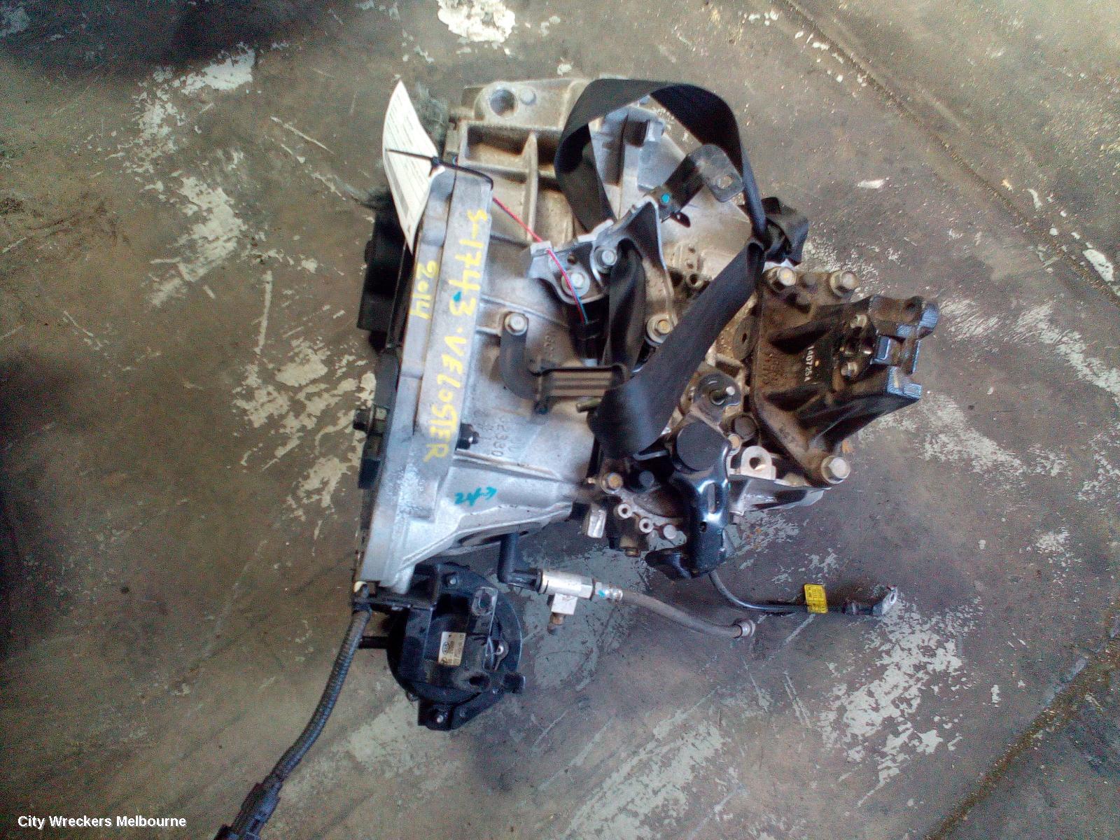 HYUNDAI VELOSTER TRANS/GEARBOX, MANUAL, PETROL, 1.6, G4FJ, TURBO, 6 SPEED, FS, 07/2012 - 02/2018