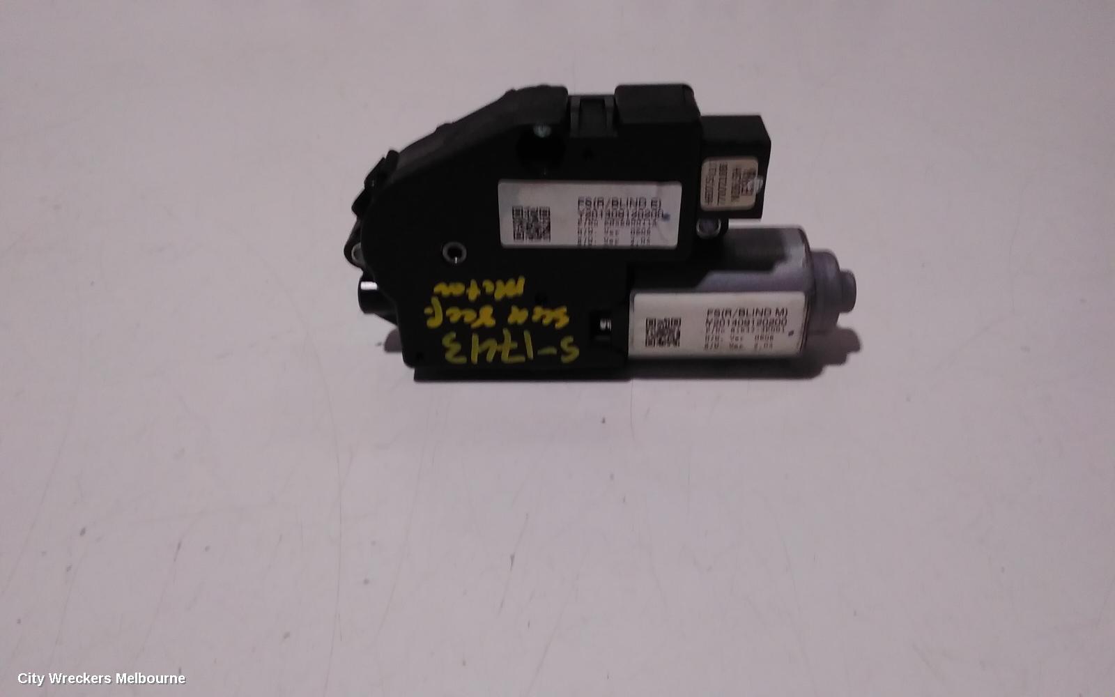 HYUNDAI VELOSTER SUNROOF MOTOR, FS, 10/2011 - 08/2019