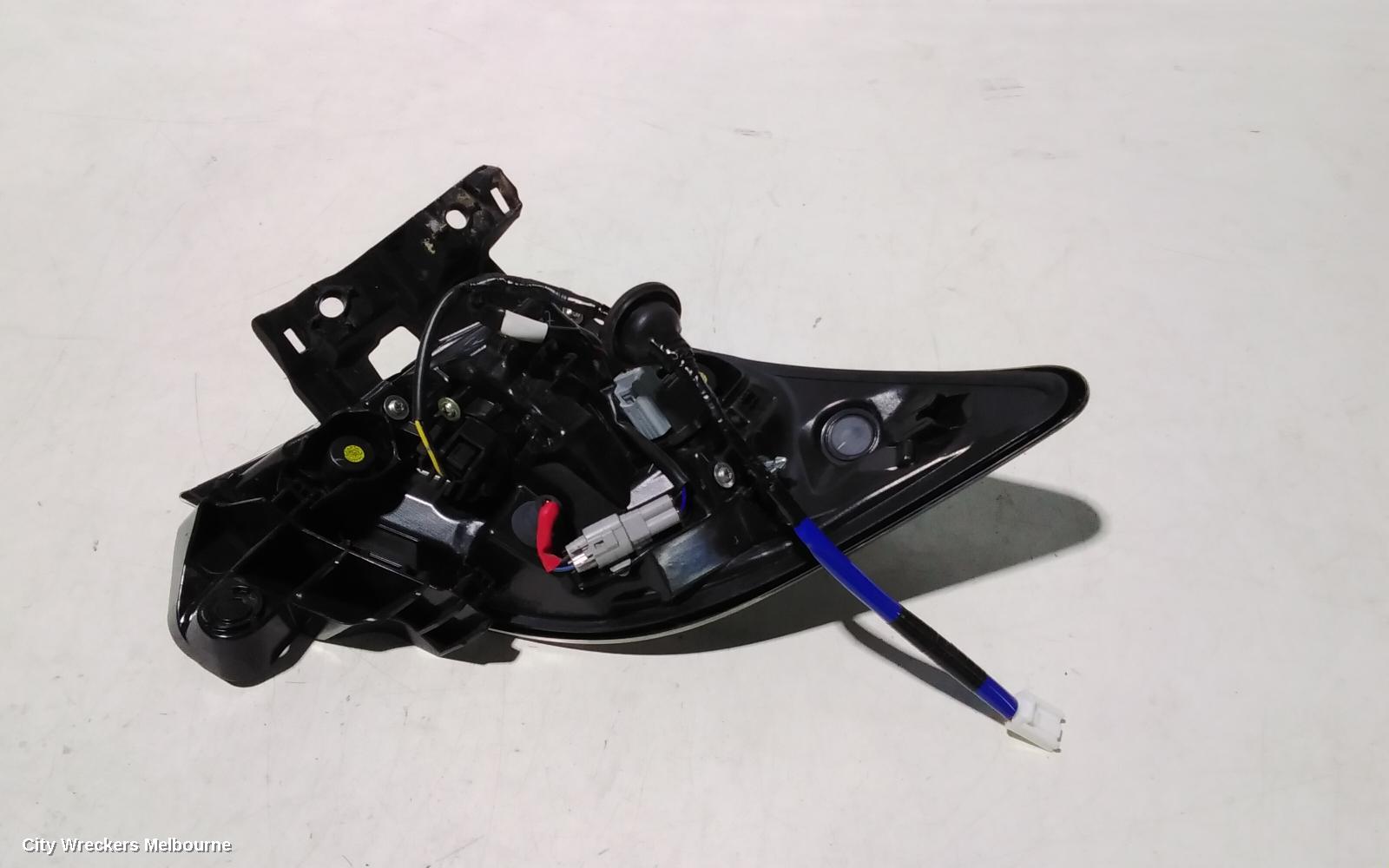 TOYOTA COROLLA LEFT TAILLIGHT, E210, HATCH, 07/2018 ONWARDS