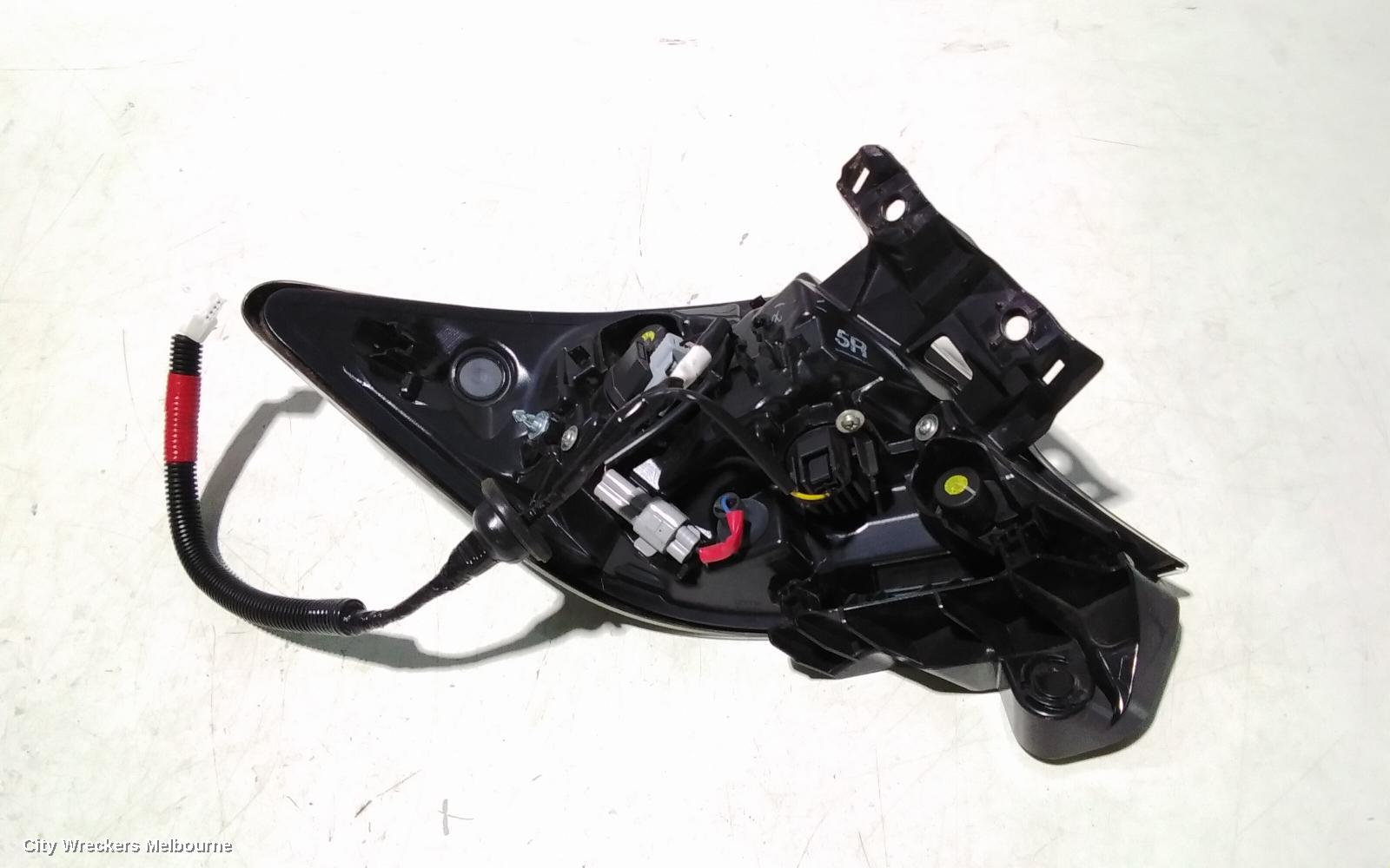 TOYOTA COROLLA RIGHT TAILLIGHT, E210, HATCH, 07/2018 ONWARDS