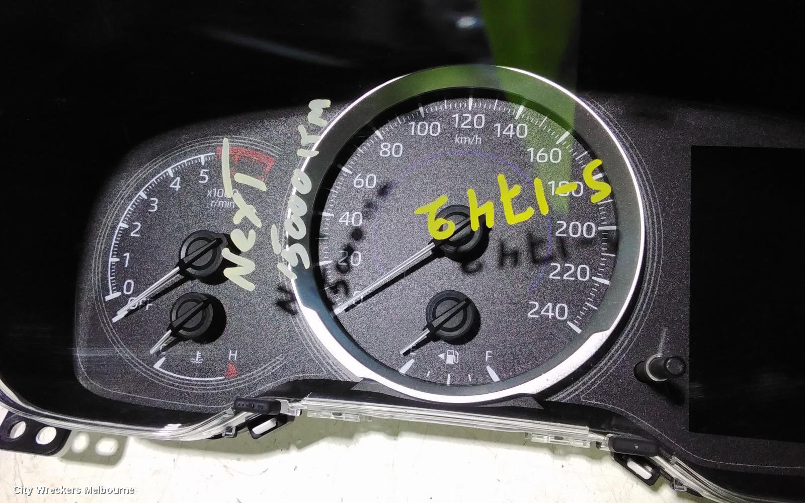 TOYOTA COROLLA INSTRUMENT CLUSTER, INSTRUMENT CLUSTER, AUTO T/M, HATCH, HYBRID, ASCENT SPORT/SX, ZWE211R, 07/2018 ONWARDS
