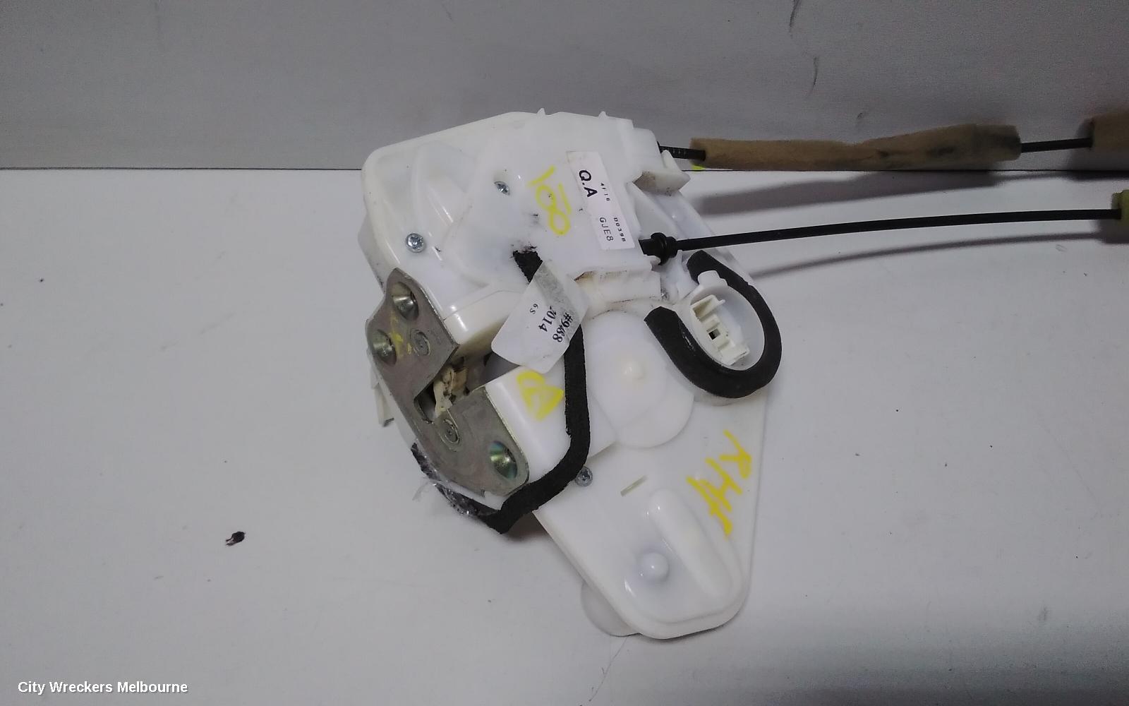 MAZDA 6 DOOR/BOOT/GATE LOCK, RIGHT FRONT DOOR LOCK, GJ-GL, SEDAN/WAGON, 11/2012 - 02/2018