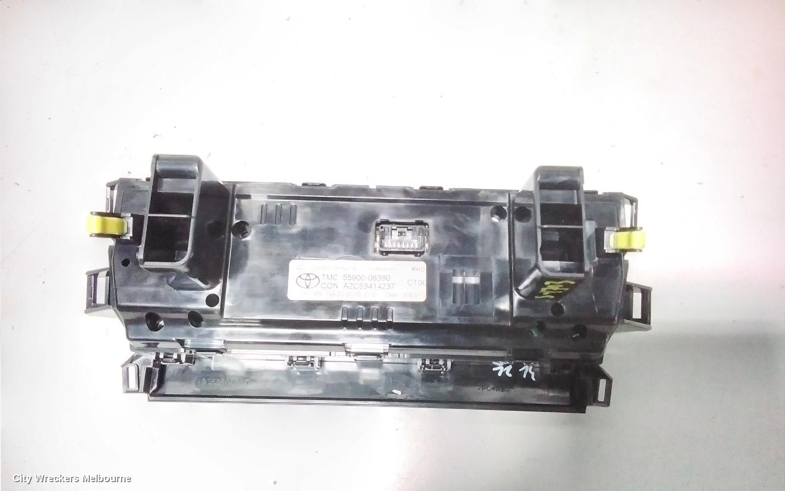TOYOTA CAMRY HEATER/AC CONTROLS, ASV50/AVV50, STANDARD TYPE, 12/2011 - 10/2017