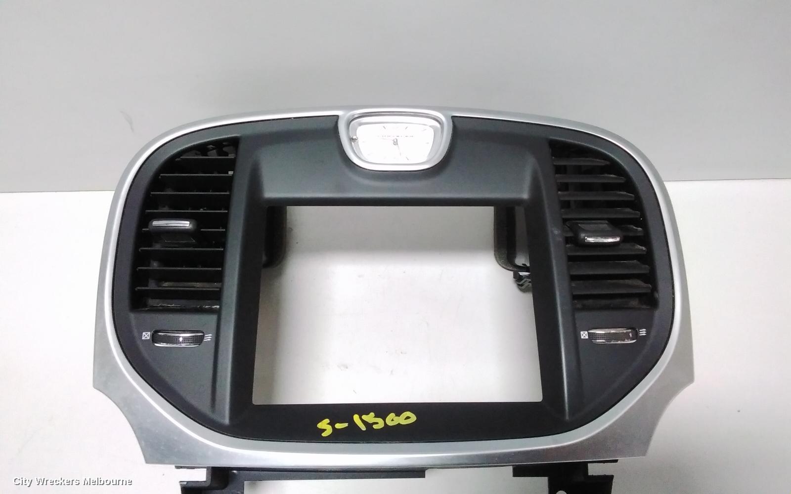 CHRYSLER 300C, LX2, 12/2011 - 12/2021, FACIA WITH CENTER AIRVENT REFER TO PHPTOS: 78061