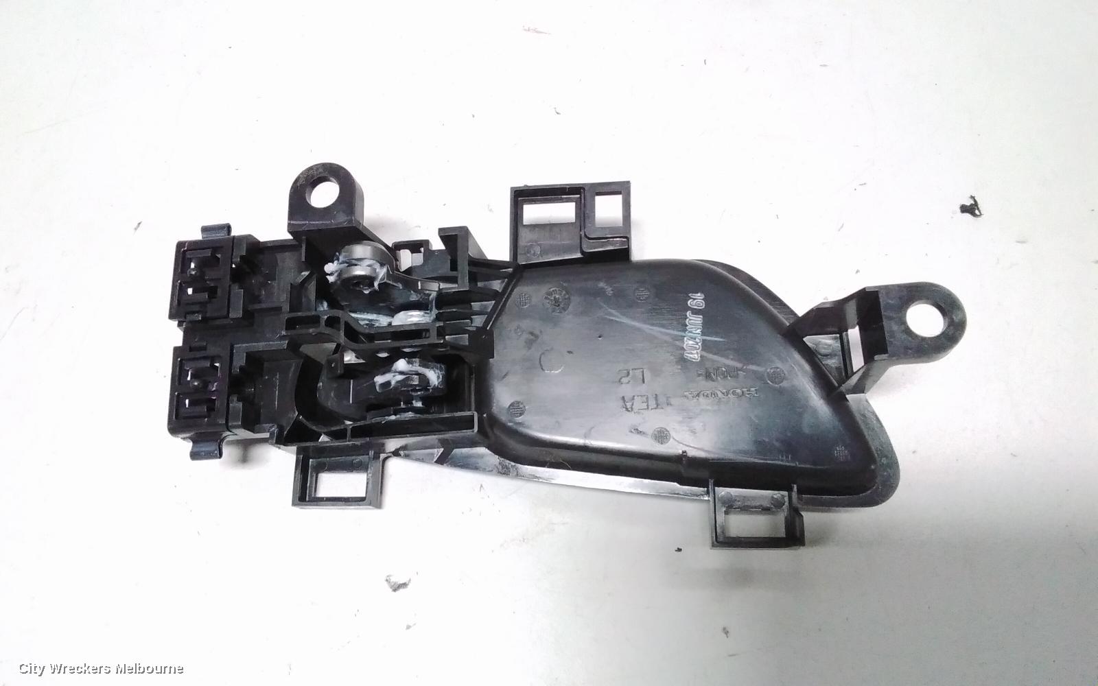 HONDA CIVIC DOOR HANDLE, 10TH GEN, LH FRONT, INNER, 05/2016 - 08/2021