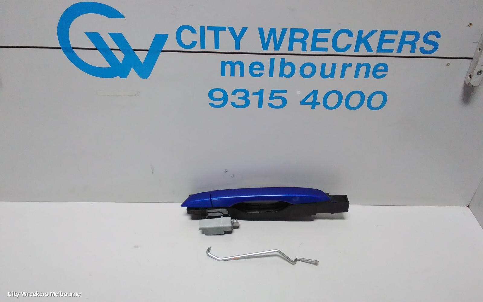 HONDA CIVIC DOOR HANDLE, 10TH GEN, LH FRONT, OUTER, 05/2016 - 08/2021